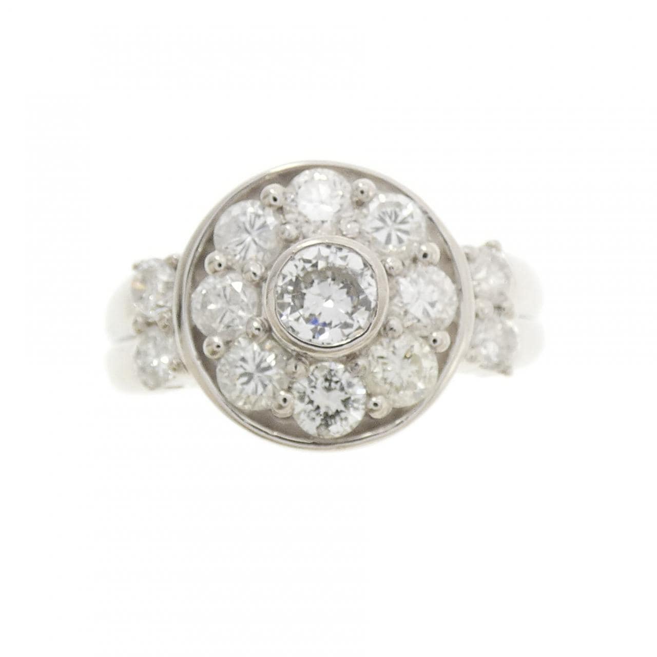 PT900 ダイヤモンド リング 1.00CT