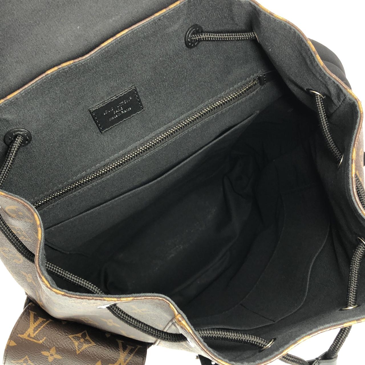 ルイヴィトン モノグラム マカサー クリストファー MM M43735 リュックサック