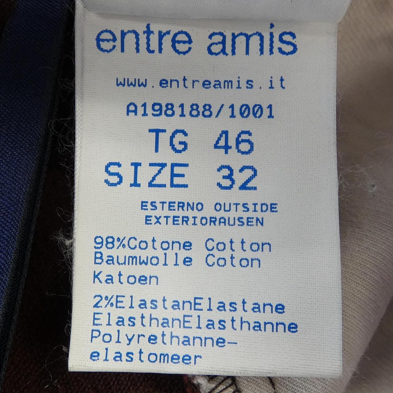 アントレアミ ENTRE AMIS パンツ