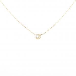 STAR JEWELRY Moon Setting Necklace 0.04CT