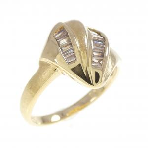 K18YG ダイヤモンド リング 0.30CT