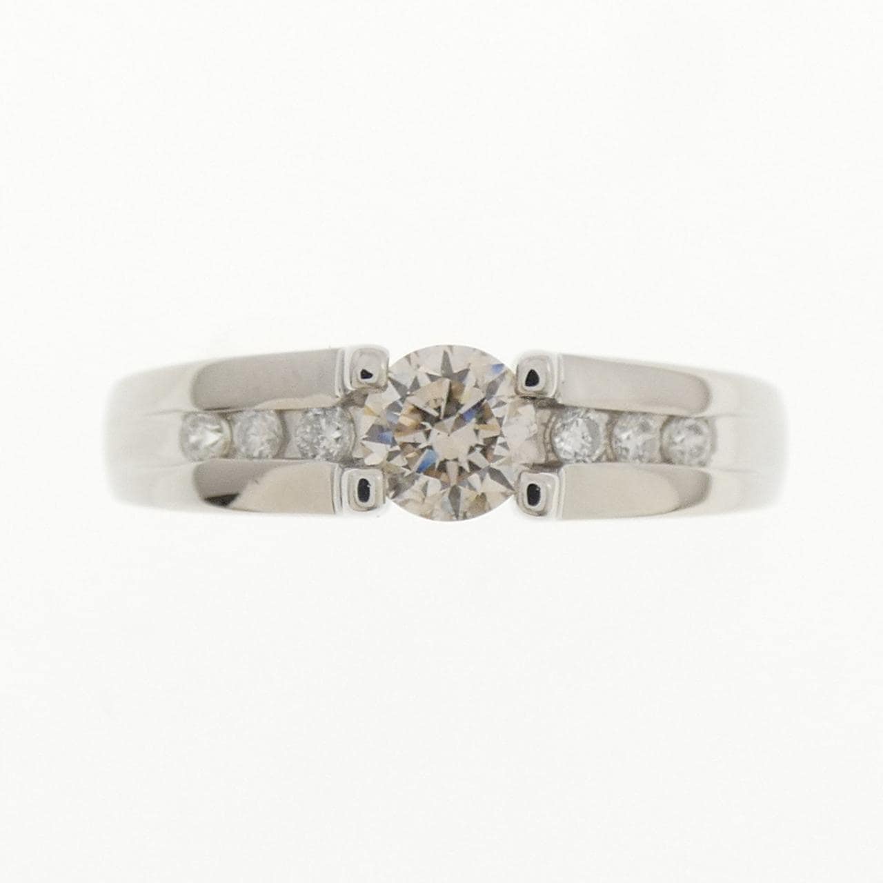 PT950 ダイヤモンド リング 0.380CT