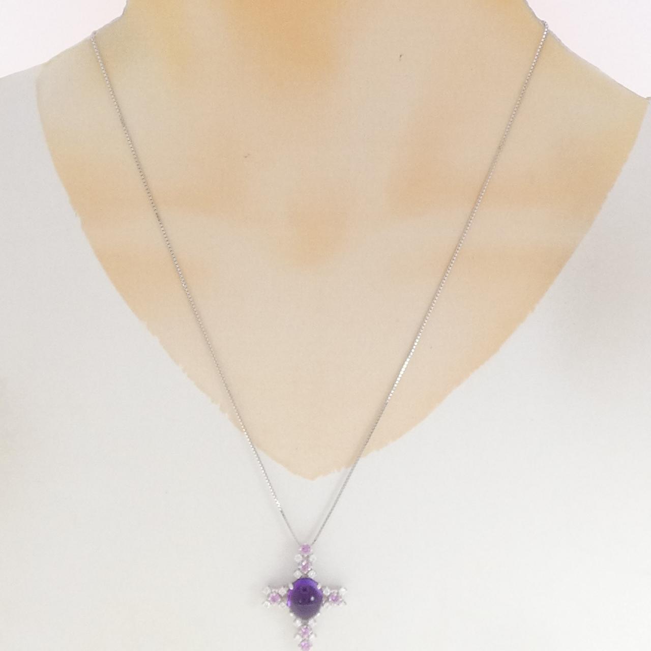 タサキ アメジスト ネックレス 5.72CT