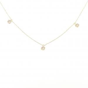 【新品】K18YG ダイヤモンド ネックレス 0.50CT