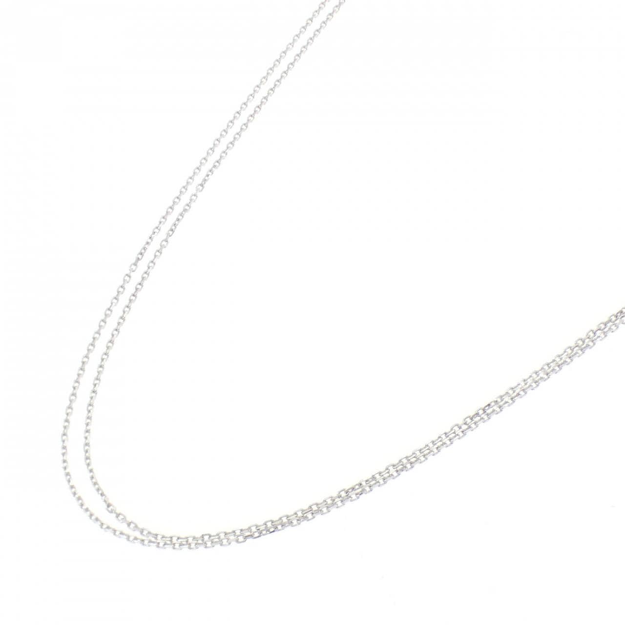 K18WG ネックレス