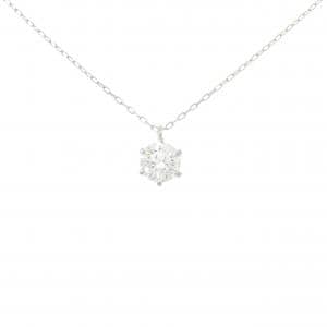 PT900/PT850 ダイヤモンド ネックレス 1.033CT F SI1 VG