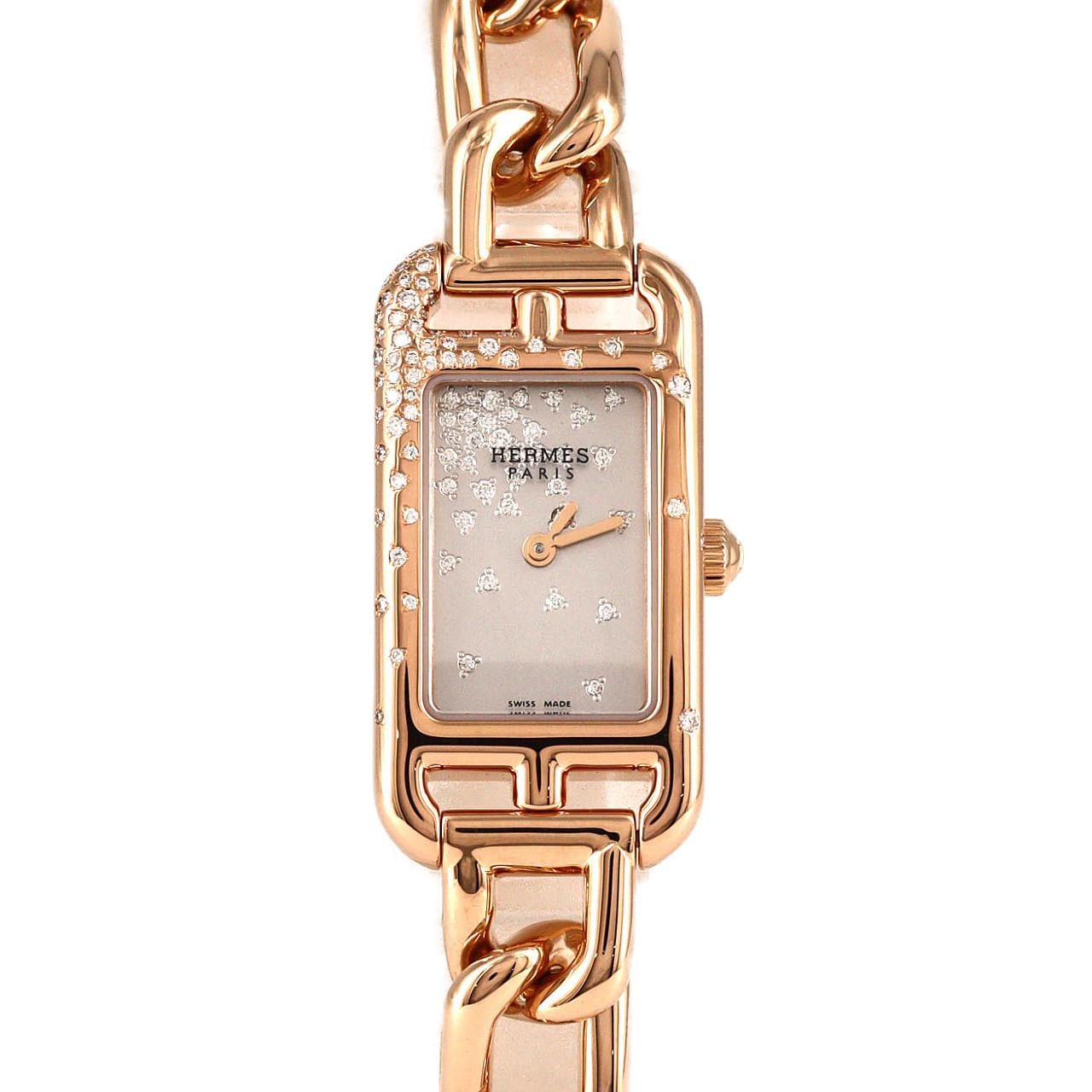 エルメス ナンタケット ジュテ･ドゥ･ディアマン PG NA2.172 PG･RG クォーツ