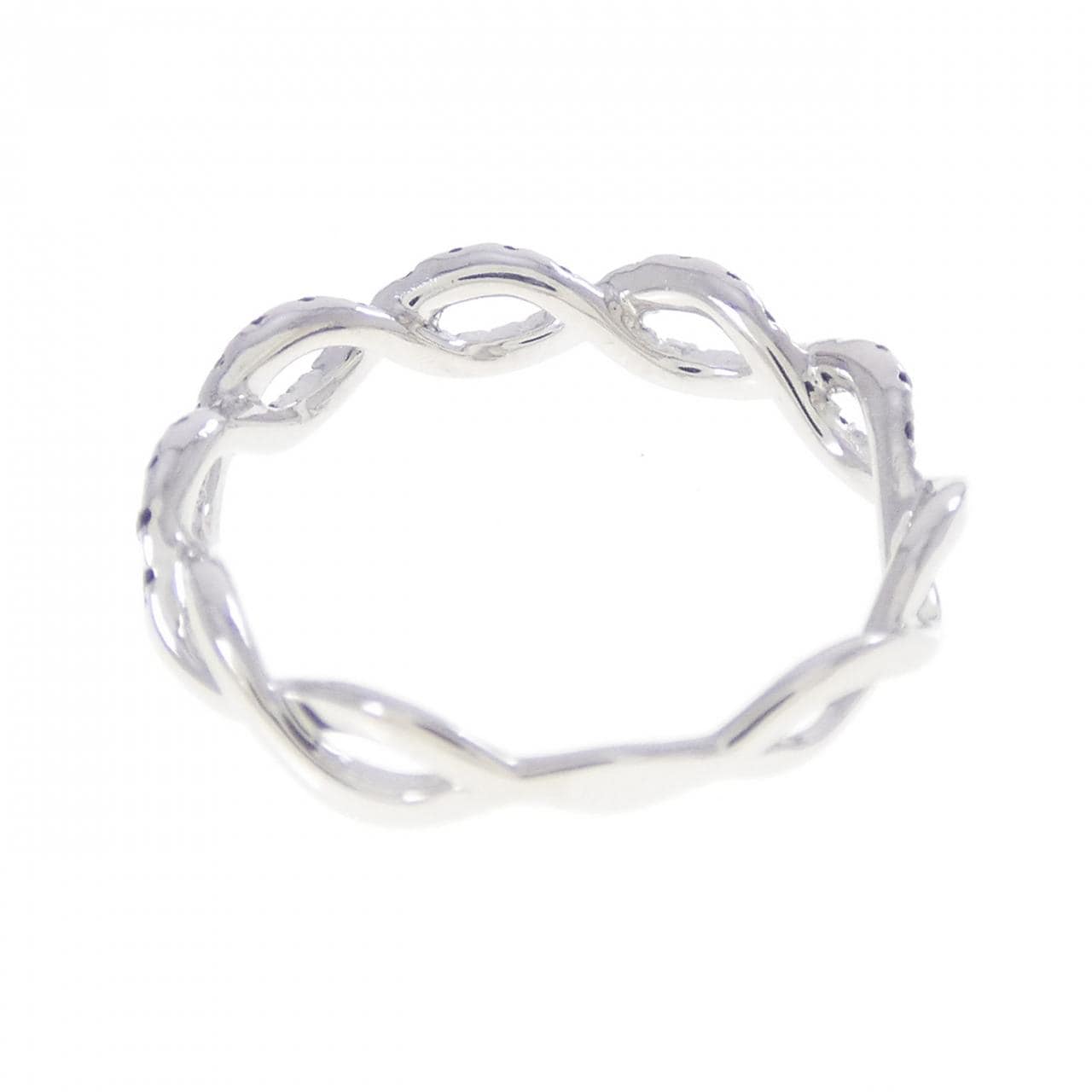 K18WG ダイヤモンド リング 0.23CT