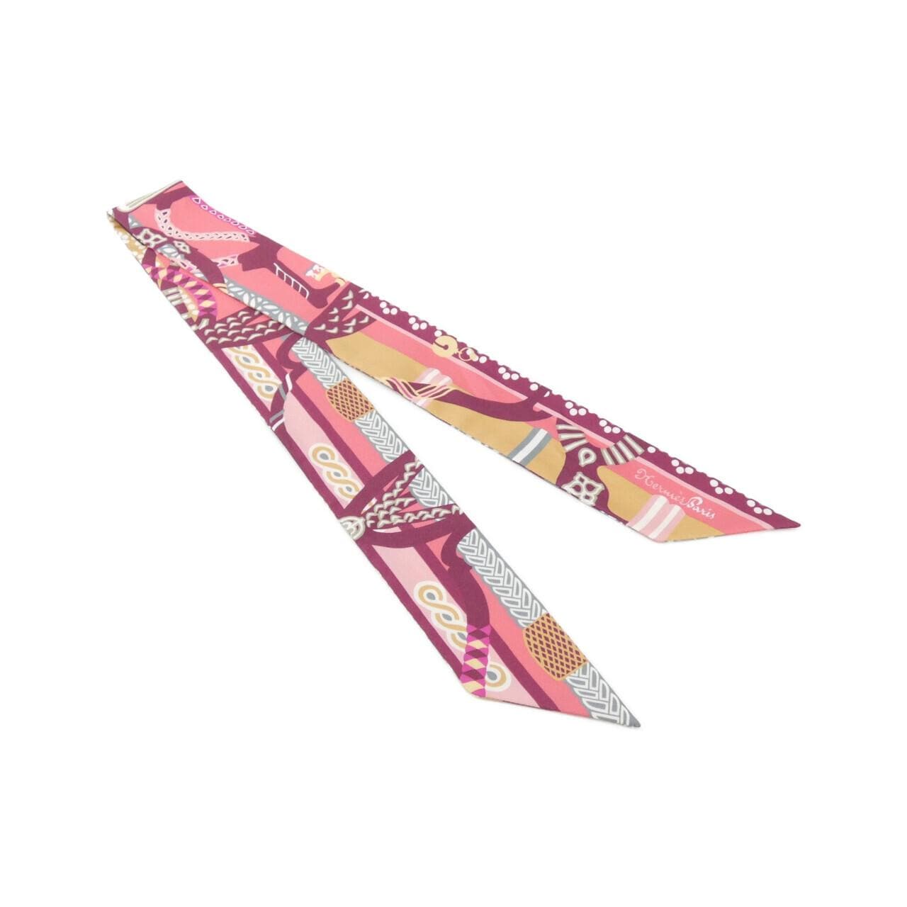 エルメス FANTAISIE D'ETRIERS ツイリー 063921S スカーフ