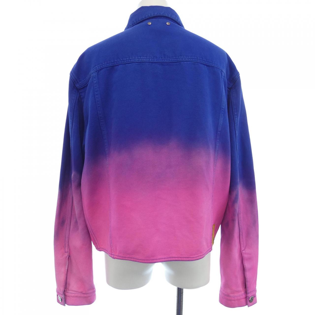 ルイヴィトン LOUIS VUITTON AMEN BREAK クロップドグラディエント HMA83WG59 デニムジャケット