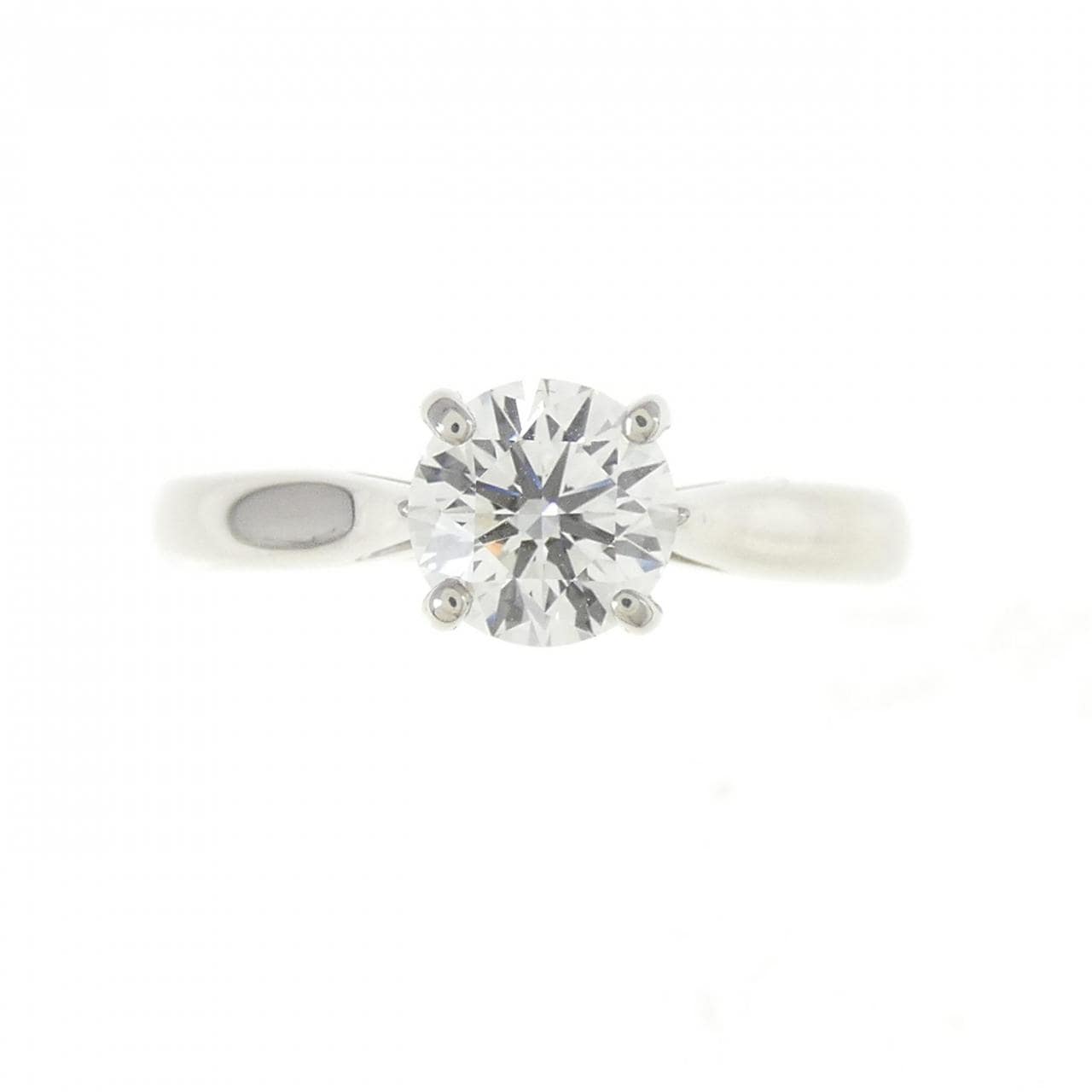 PT Solitaire Diamond Ring 0.736CT D VVS2 VG