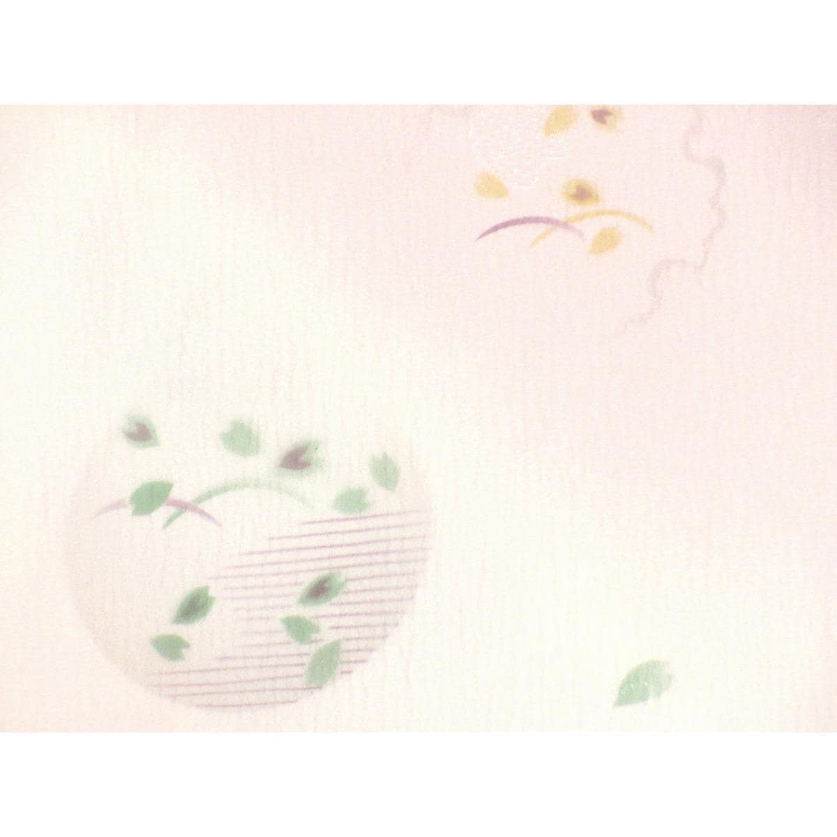 【未使用品】訪問着　友禅刺繍加工　きもの・長襦袢　２点セット