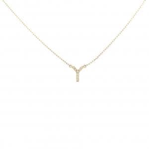 アーカー イニシャル ネックレス 0.03CT