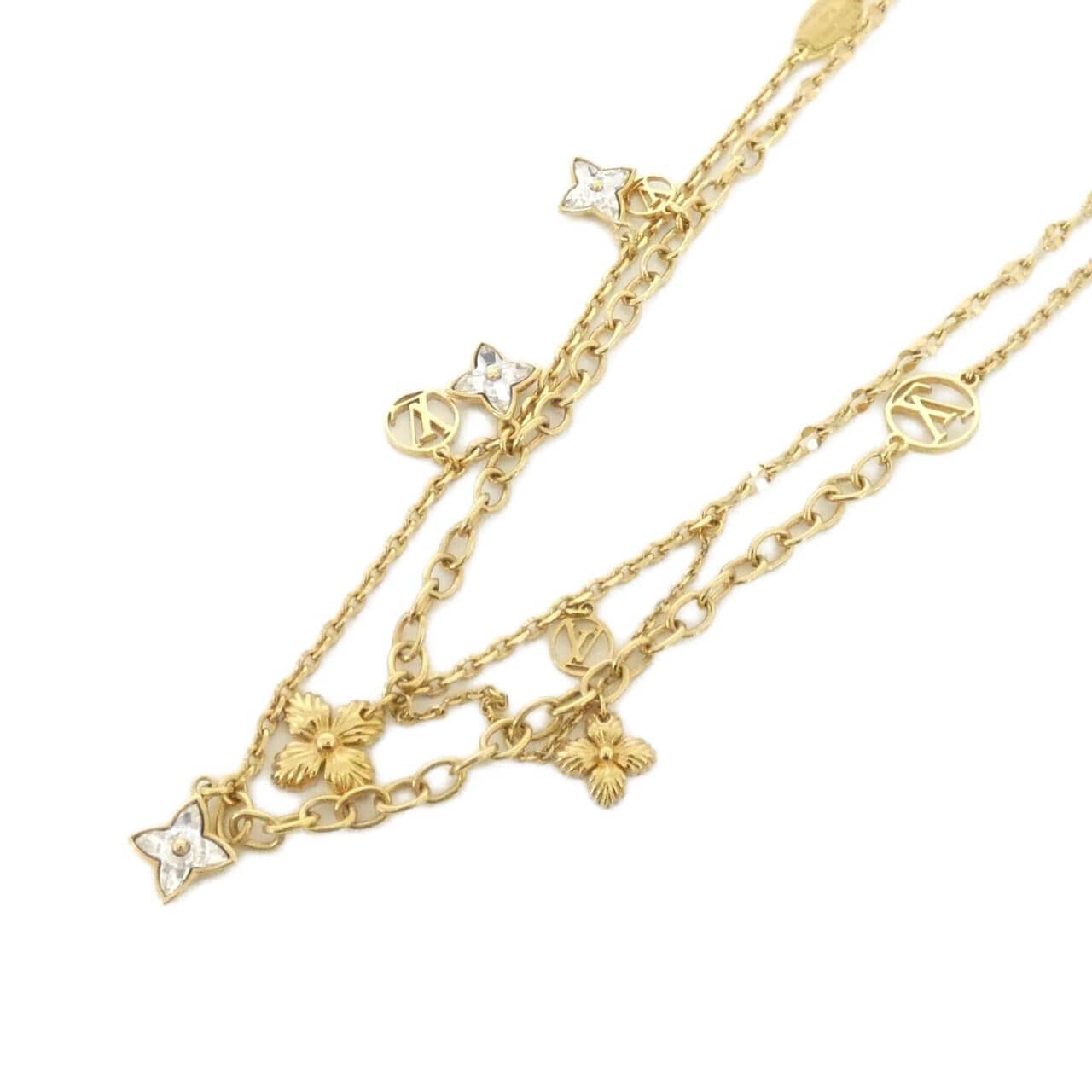 ルイヴィトン コリエ ブルーミング ストラス M68374 ネックレス