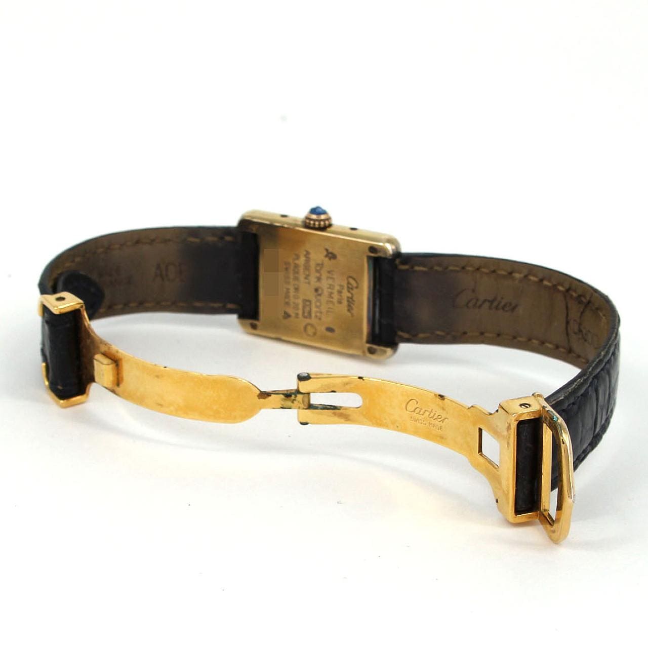 【ノーメンテナンス還元価格】カルティエ マストタンクSM GP W1001354 GP クォーツ