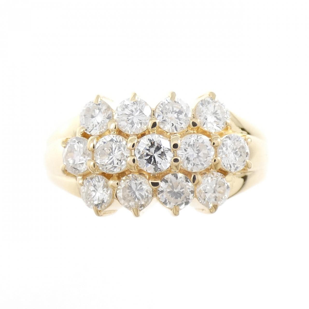 K18YG ダイヤモンド リング 1.00CT