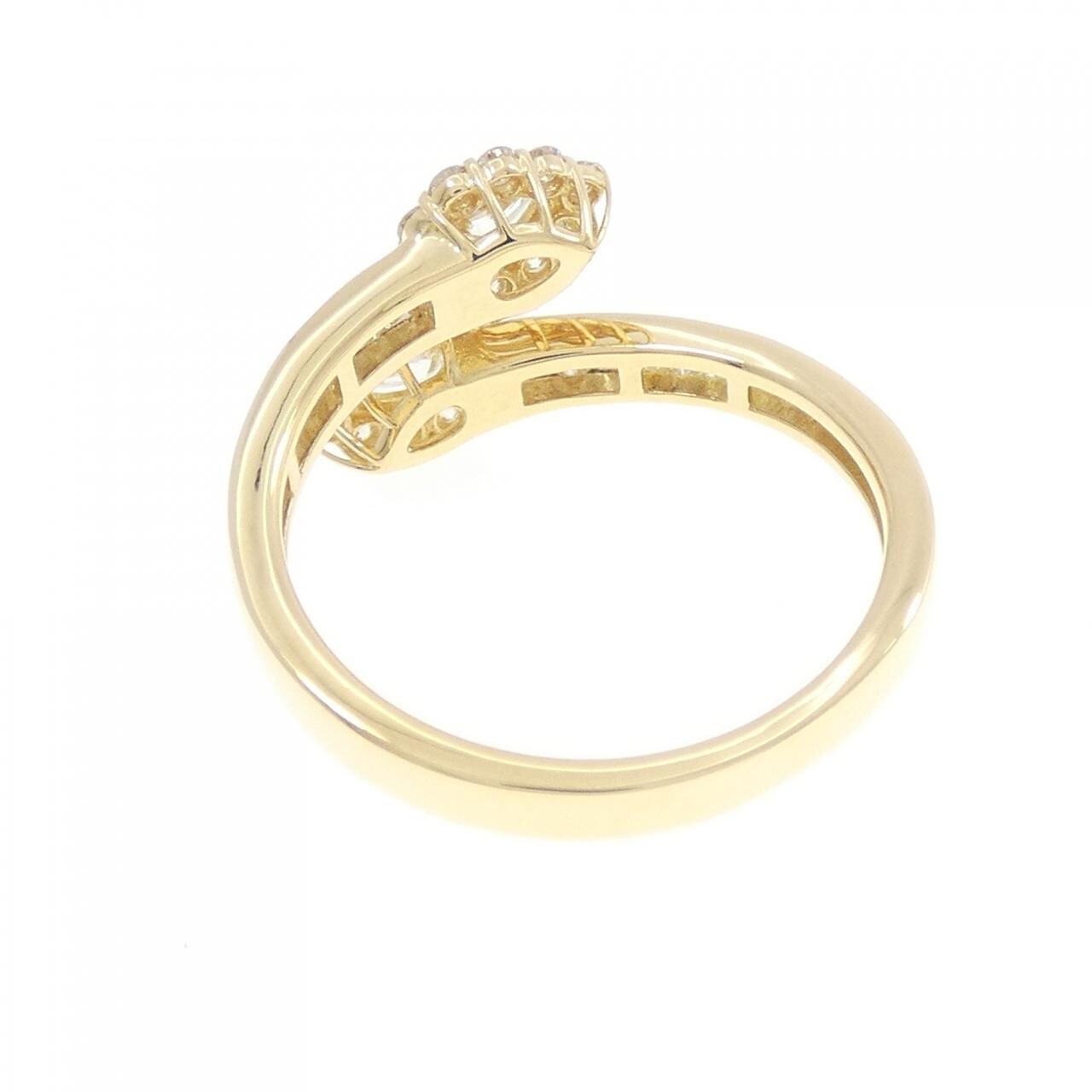 【新品】K18YG ダイヤモンド リング 0.80CT