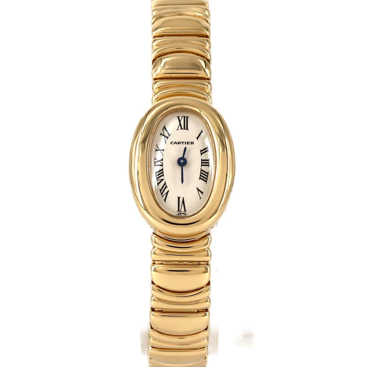 カルティエ ミニベニュワール YG W15109D8 YG クォーツ