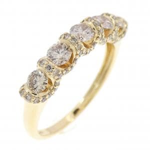 K18YG ダイヤモンド リング 0.70CT