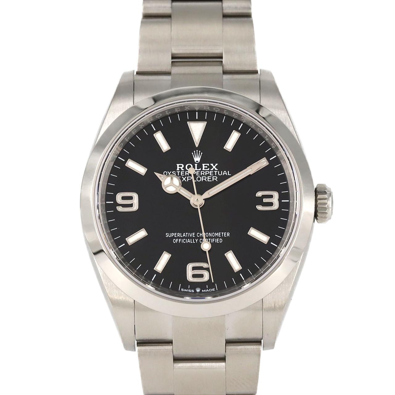 ロレックス エクスプローラーI 124270 SS 自動巻 ランダム番