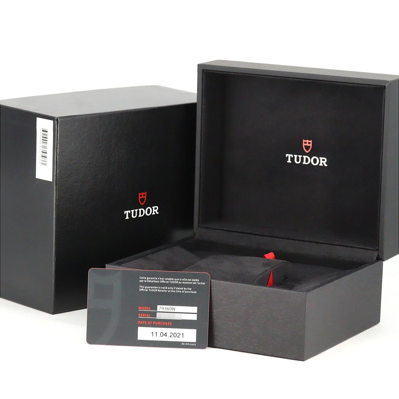 チューダー/チュードル ブラックベイクロノ M79360N-0001 SS 自動巻