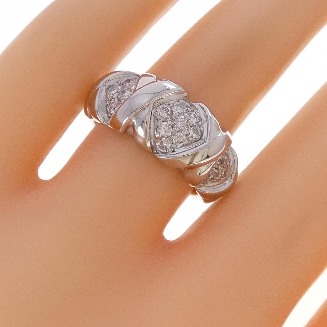 PT900 ダイヤモンド リング 0.52CT