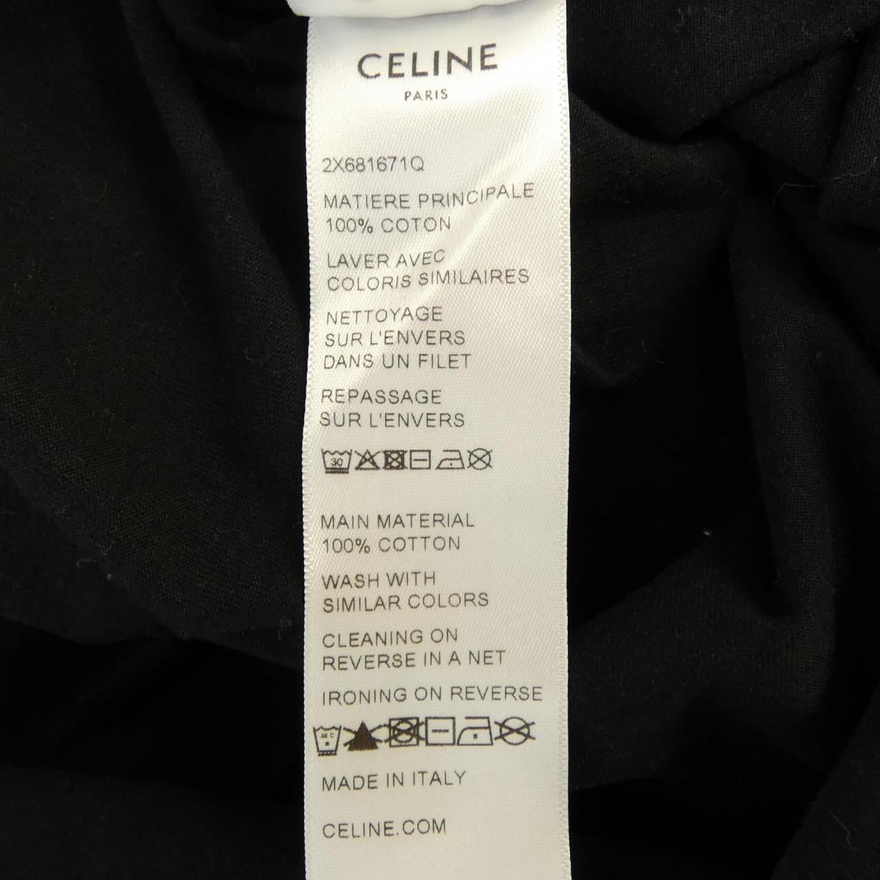 セリーヌ CELINE CELINE ルーズTシャツ 2X681671Q Tシャツ