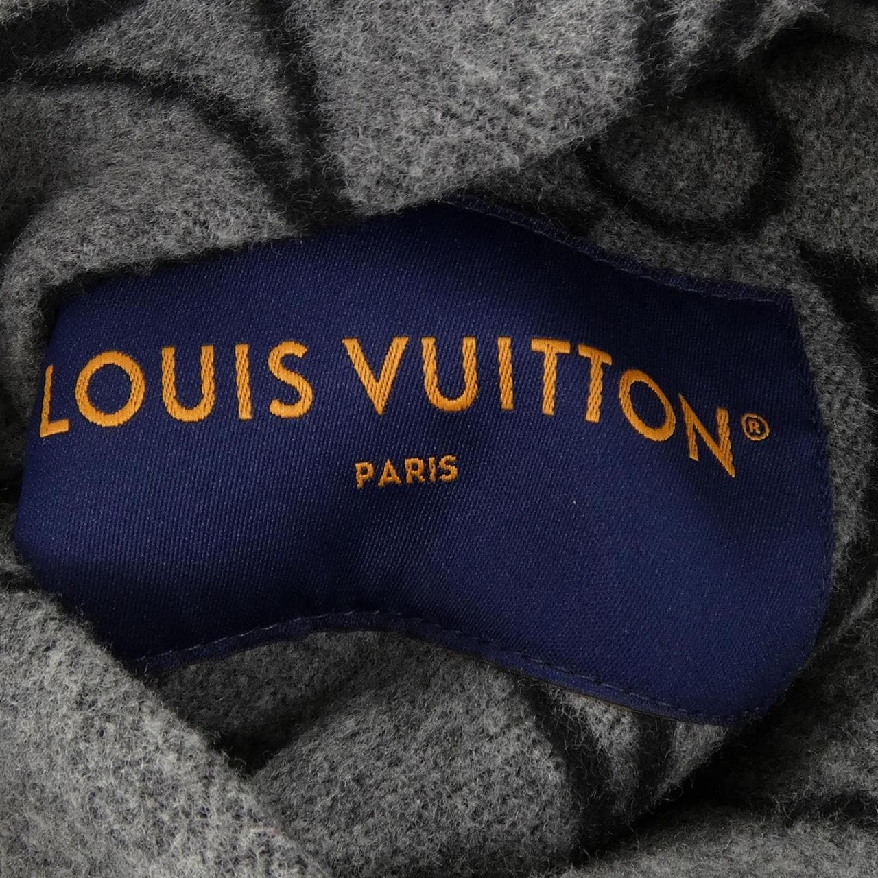 ルイヴィトン LOUIS VUITTON リバーシブルダブルフェイスウールフードブルゾン HQB52EZQG ブルゾン