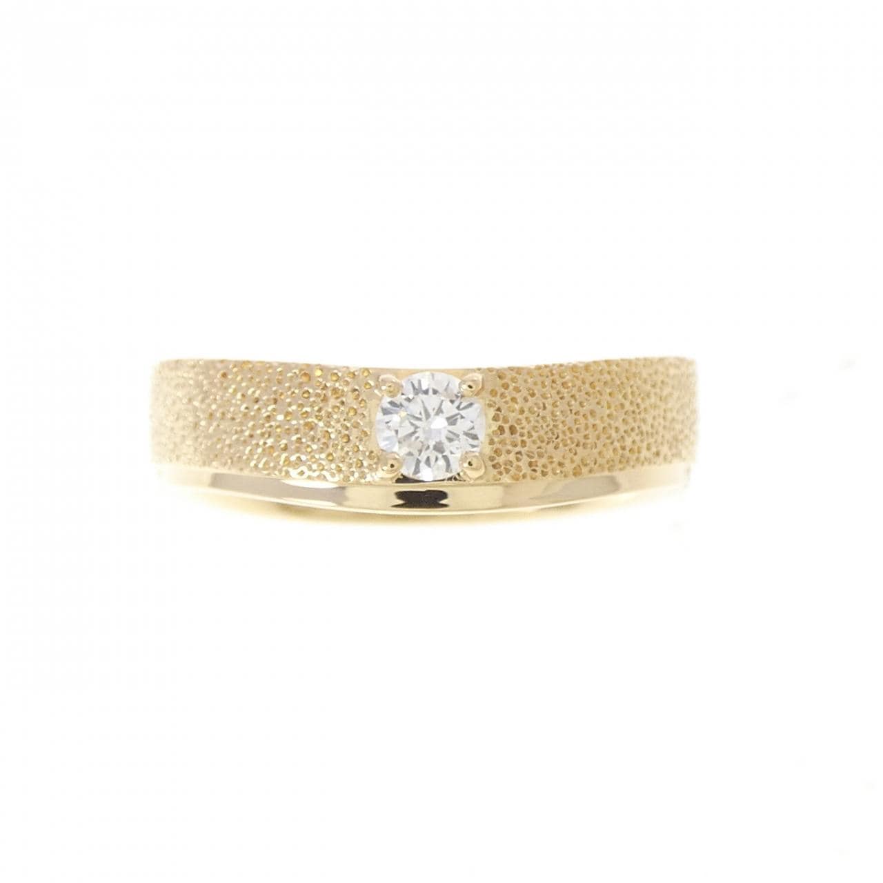 K18YG ダイヤモンド リング 0.15CT