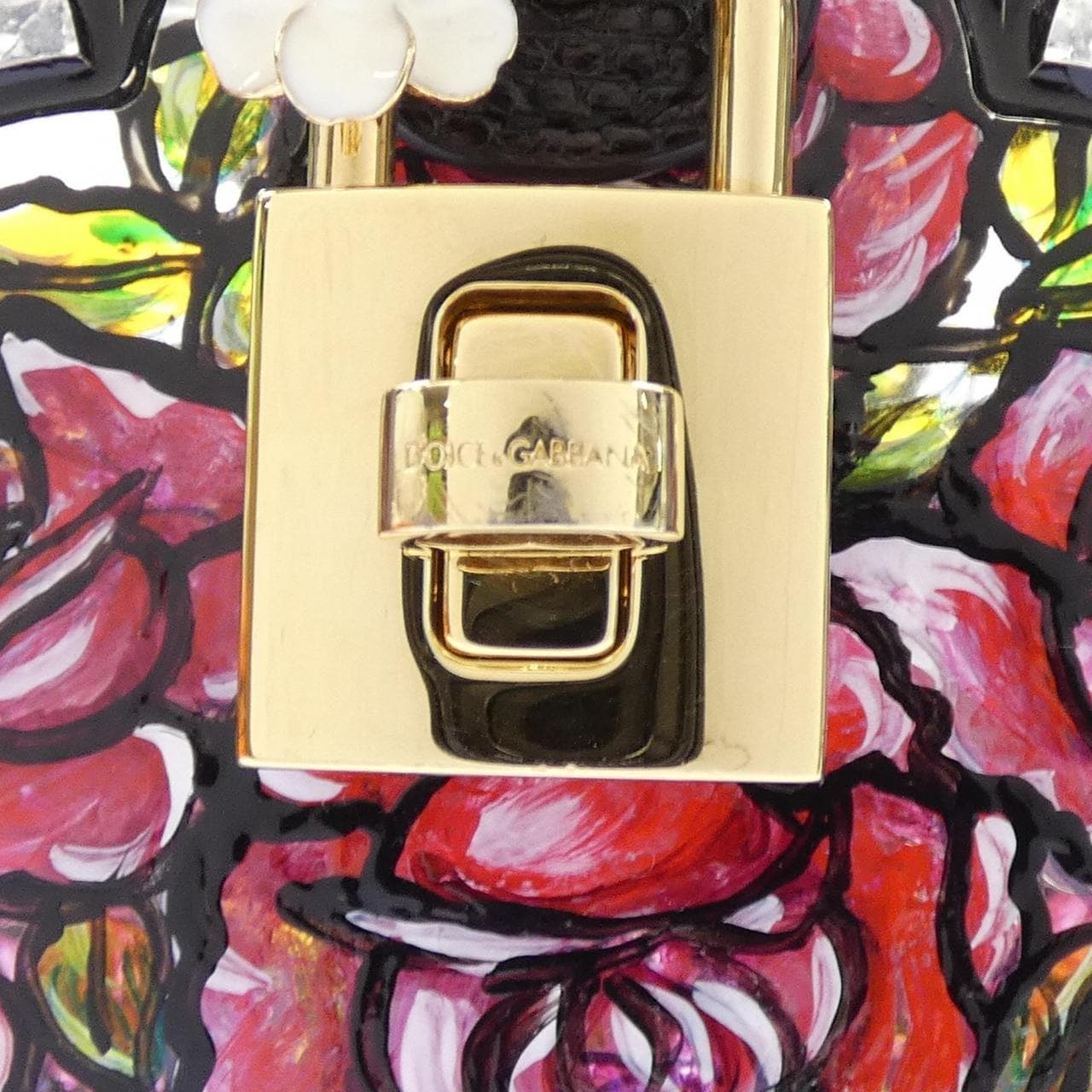 ドルチェアンドガッバーナ DOLCE&GABBANA ドルチェボックス プレキシ インターシャ BAG