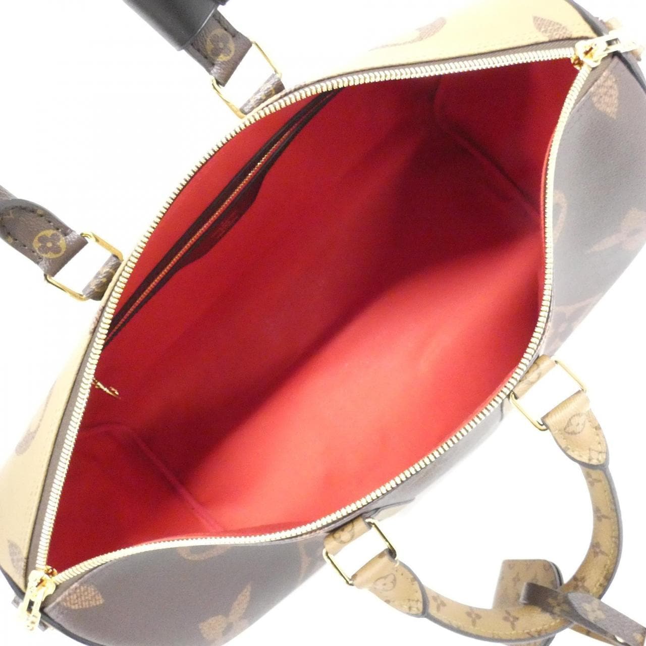 LOUIS VUITTON Monogram Giant Reverse Skip Bandouliere 45 公分 M47211 波士頓包