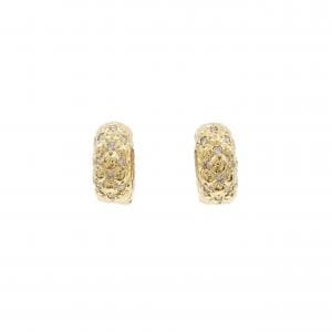 K18YG ダイヤモンド イヤリング 0.20CT