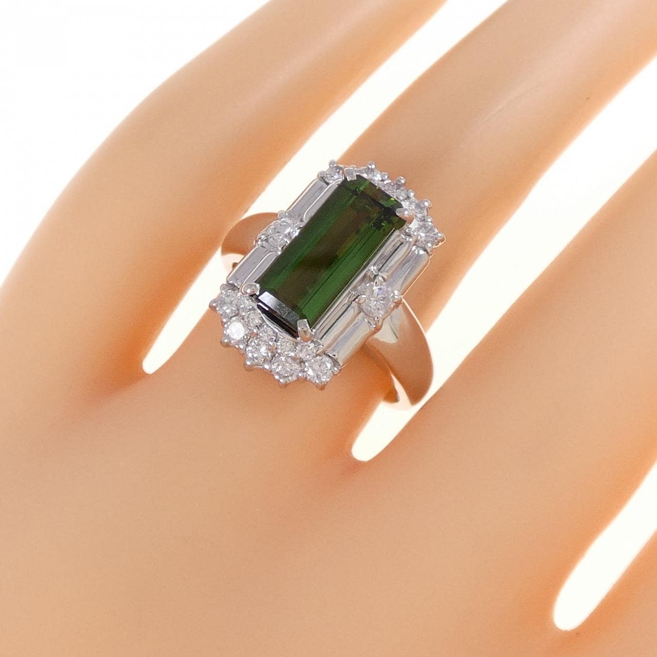 PT900 トルマリン リング 2.80CT