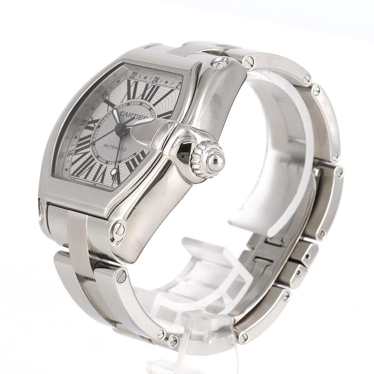 Cartier Roadster GMT XL W62032X6 SS自动上弦