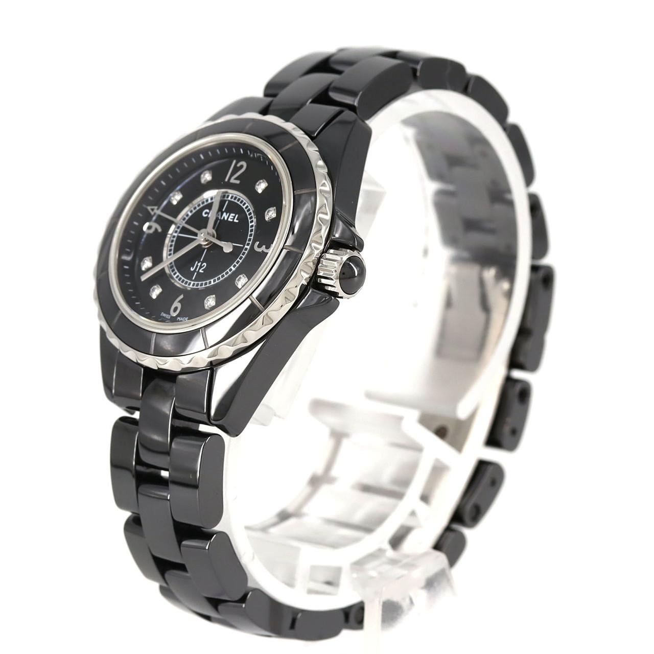 シャネル J12 29mmセラミック･8P H2569 セラミック クォーツ