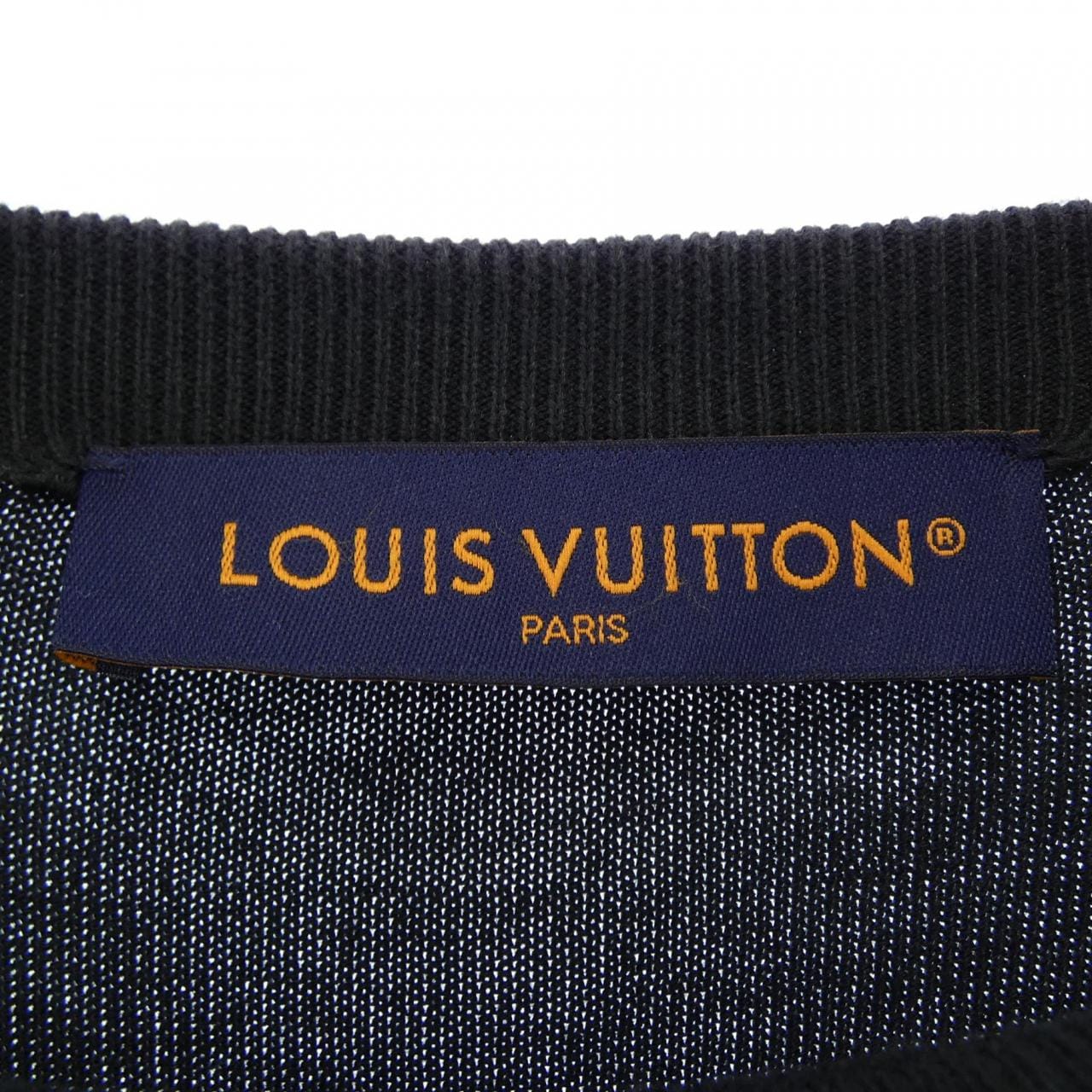 ルイヴィトン LOUIS VUITTON ショートスリーブコットンインタルシアクルーネック HPN83WAUR ニット