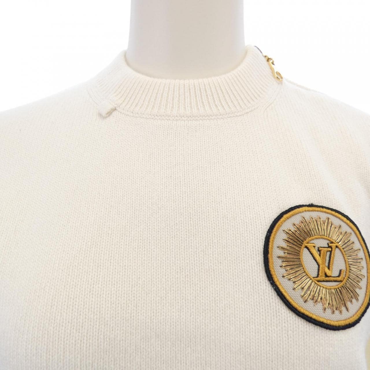 ルイヴィトン LOUIS VUITTON チェーンディテールパッチセーター FNKL36FZ3 ニット
