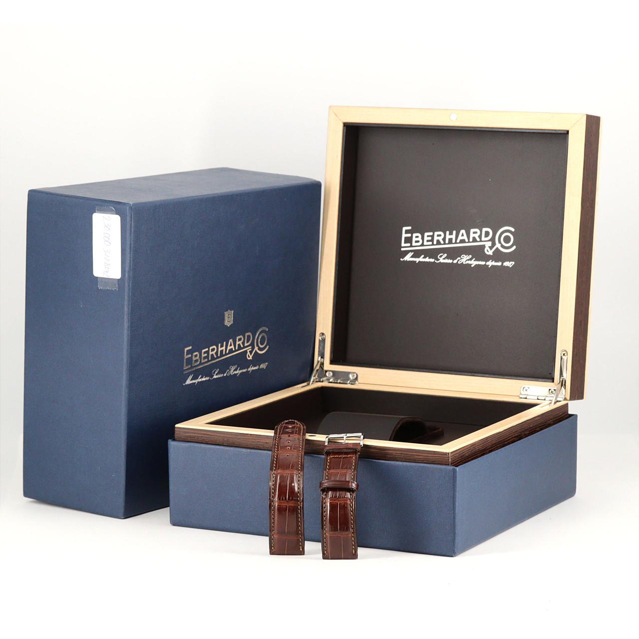 【ノーメンテナンス還元価格】エベラール エクストラフォルトグランタイユクロノグラフ 31953 SS 自動巻