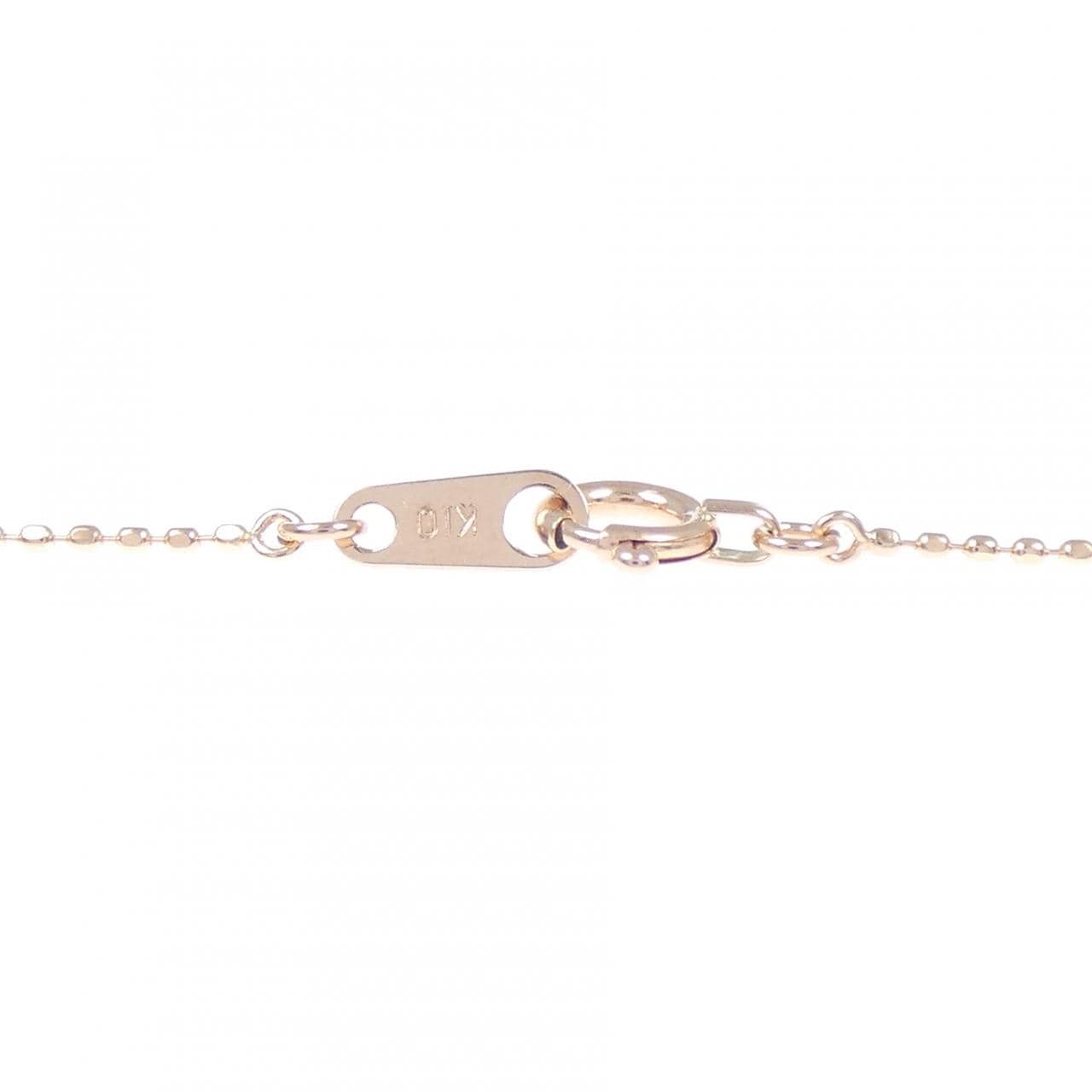 K10PG ダイヤモンド ネックレス 0.02CT