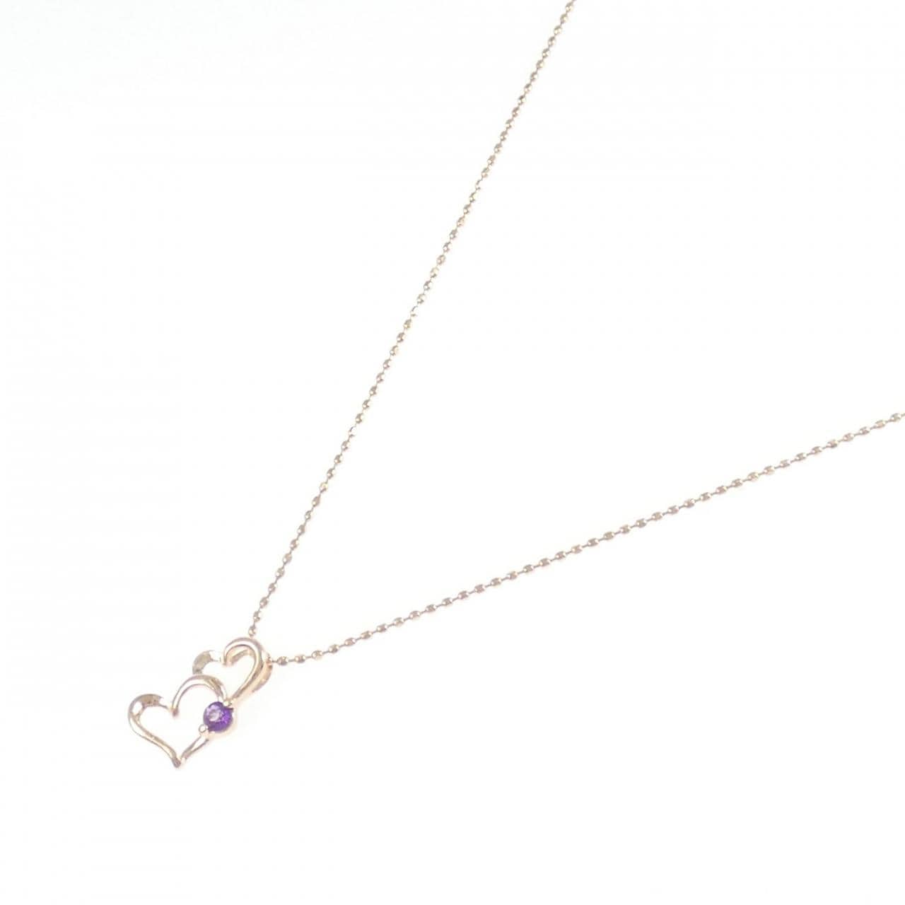 K10PG アメジスト ネックレス