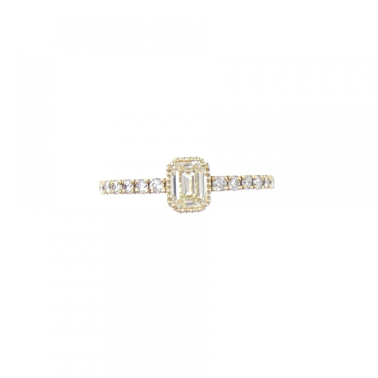 K18YG ダイヤモンド リング 0.30CT