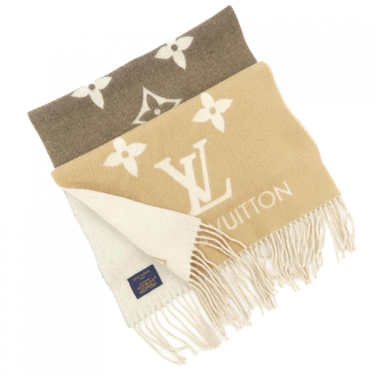 ルイヴィトン LOUIS VUITTON レイキャビック グラディエント M73675 MUFFLER