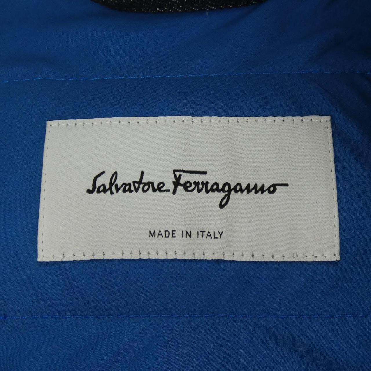 サルヴァトーレフェラガモ SALVATORE FERRAGAMO 14 1138 デニムジャケット