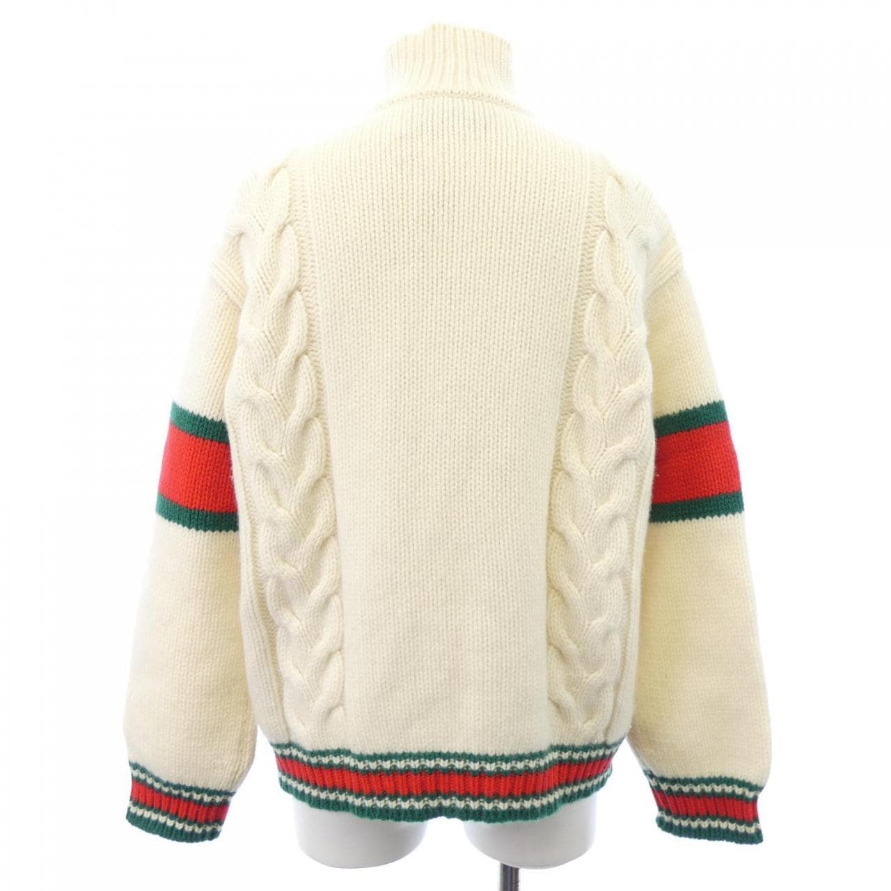 グッチ GUCCI ケーブルニット ボンバージャケット 599311 XKA32 ブルゾン