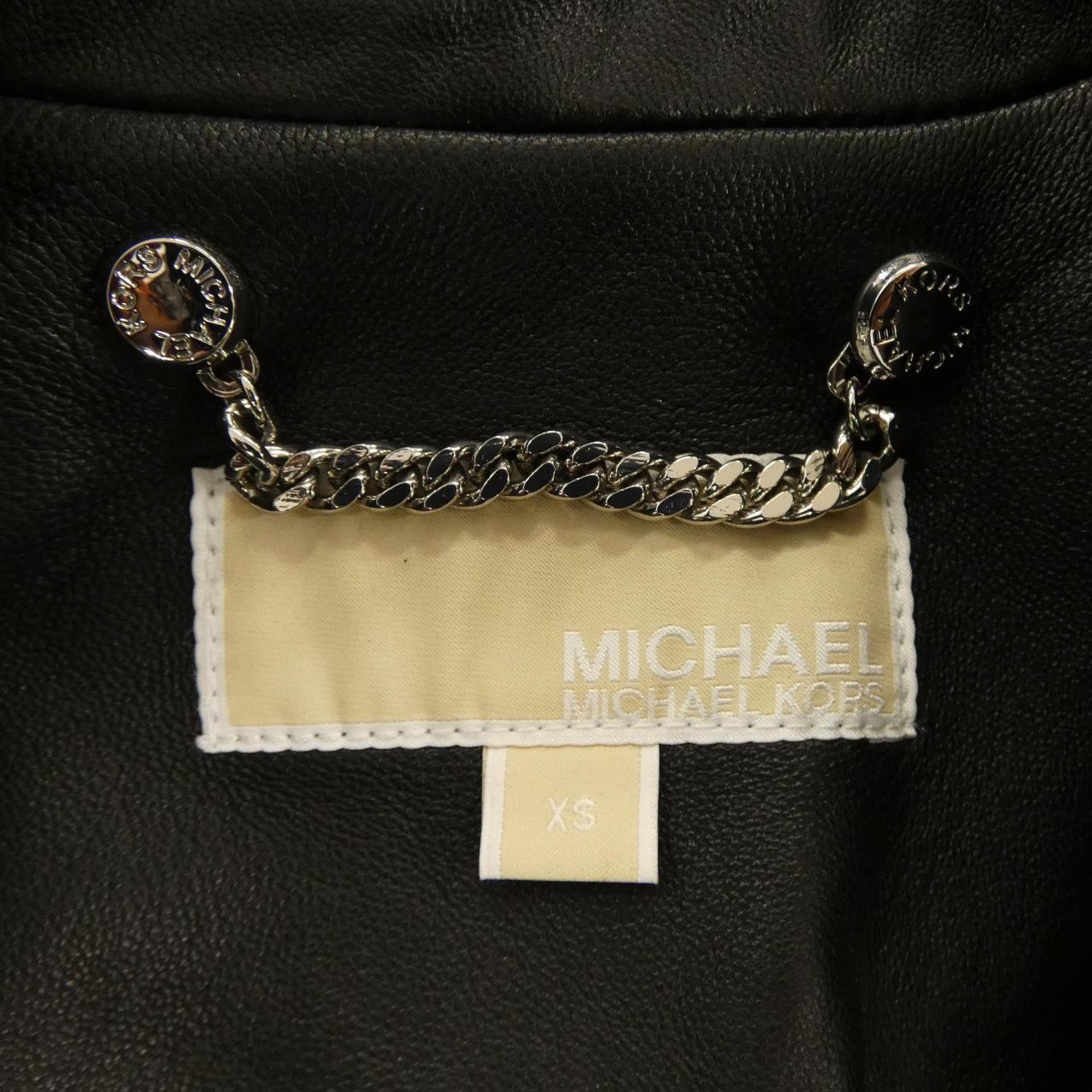 マイケルマイケルコース MICHAEL MICHAEL KORS レザーライダースジャケット