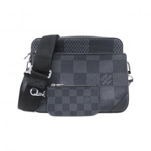 LOUIS VUITTON Damier Graphite 3D Trio 邮差包 N50017 单肩包