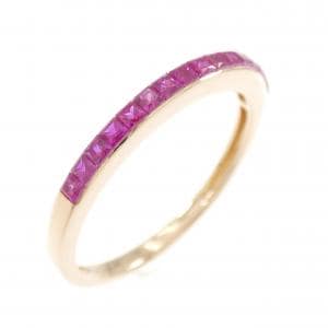 ジーエスティービー ルビー リング