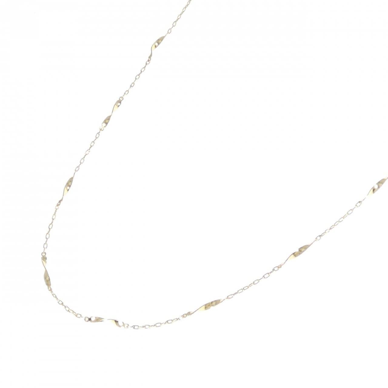 K18YG necklace