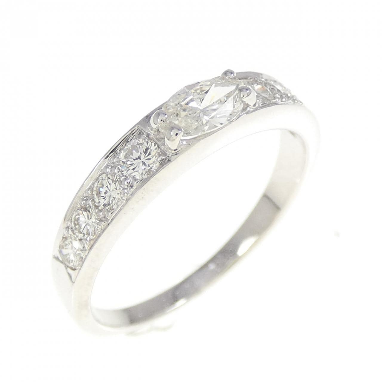 750WG ダイヤモンド リング 0.25CT