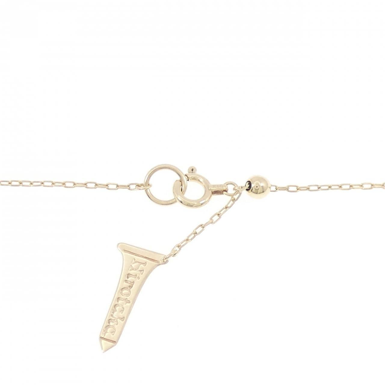 ヒロタカ トラペーズ ネックレス 0.06CT